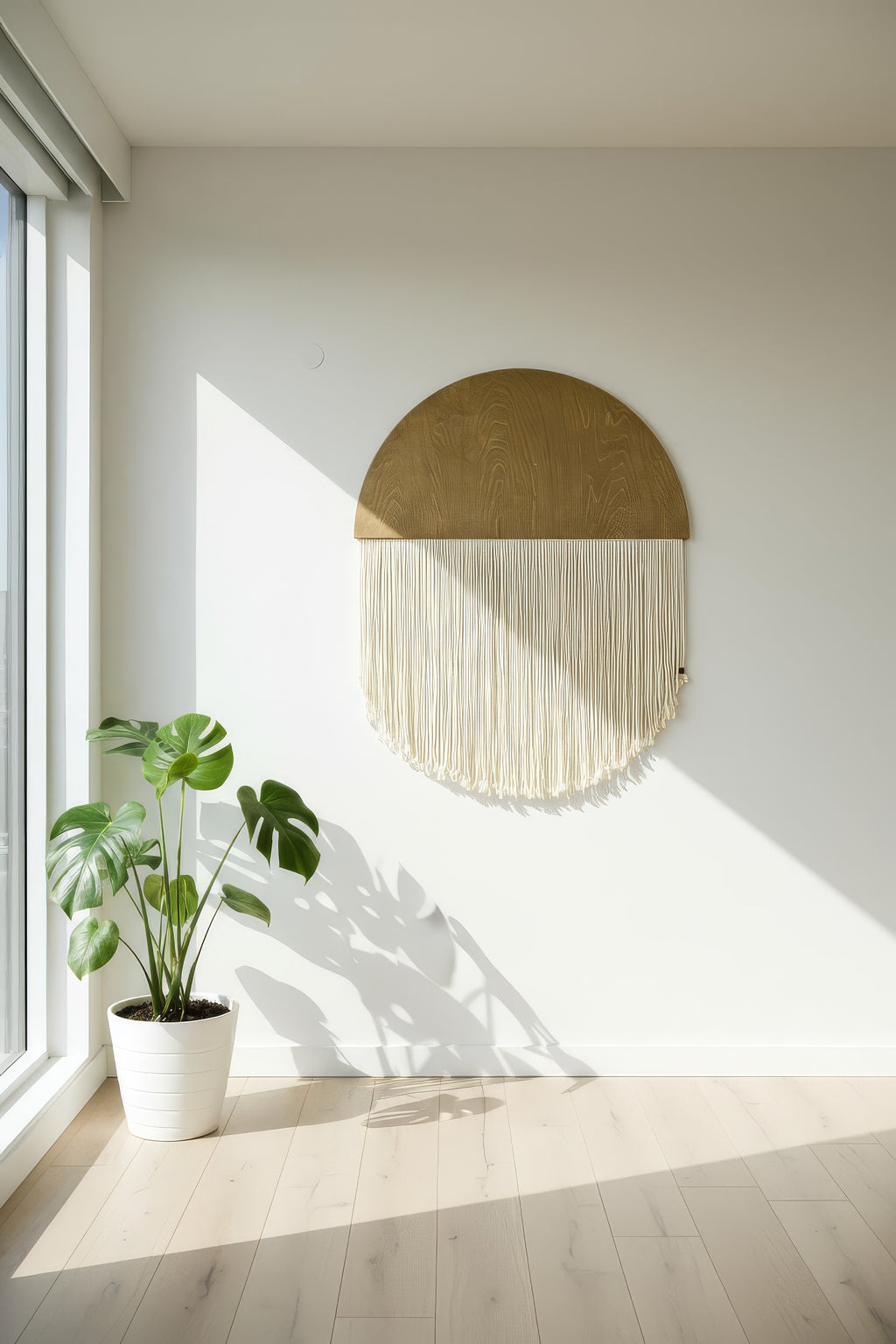 Handmade Macrame Wall Hanging - Model Horizon