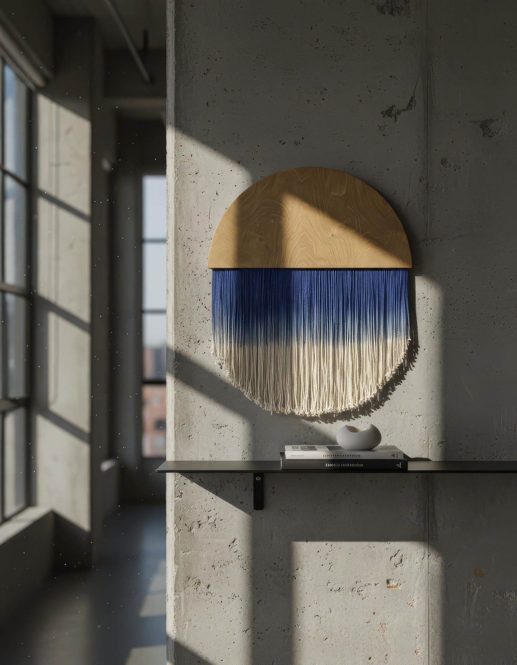 Handmade Macrame Decor - Model : Half Moon