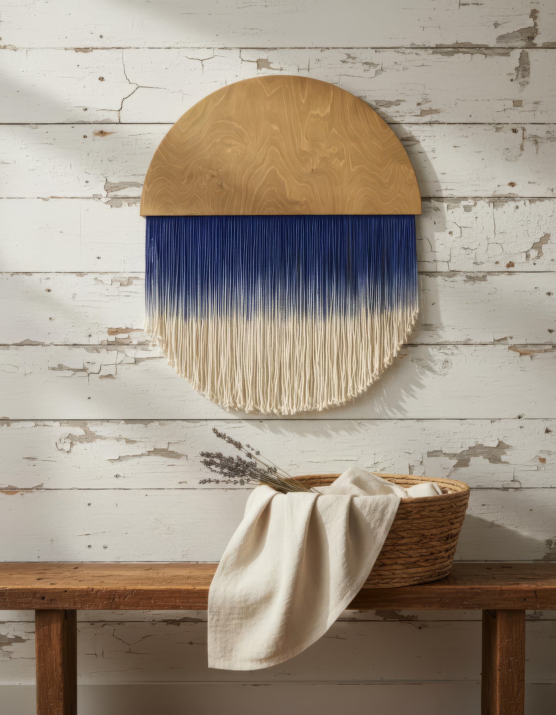 Handmade Macrame Decor - Model : Half Moon