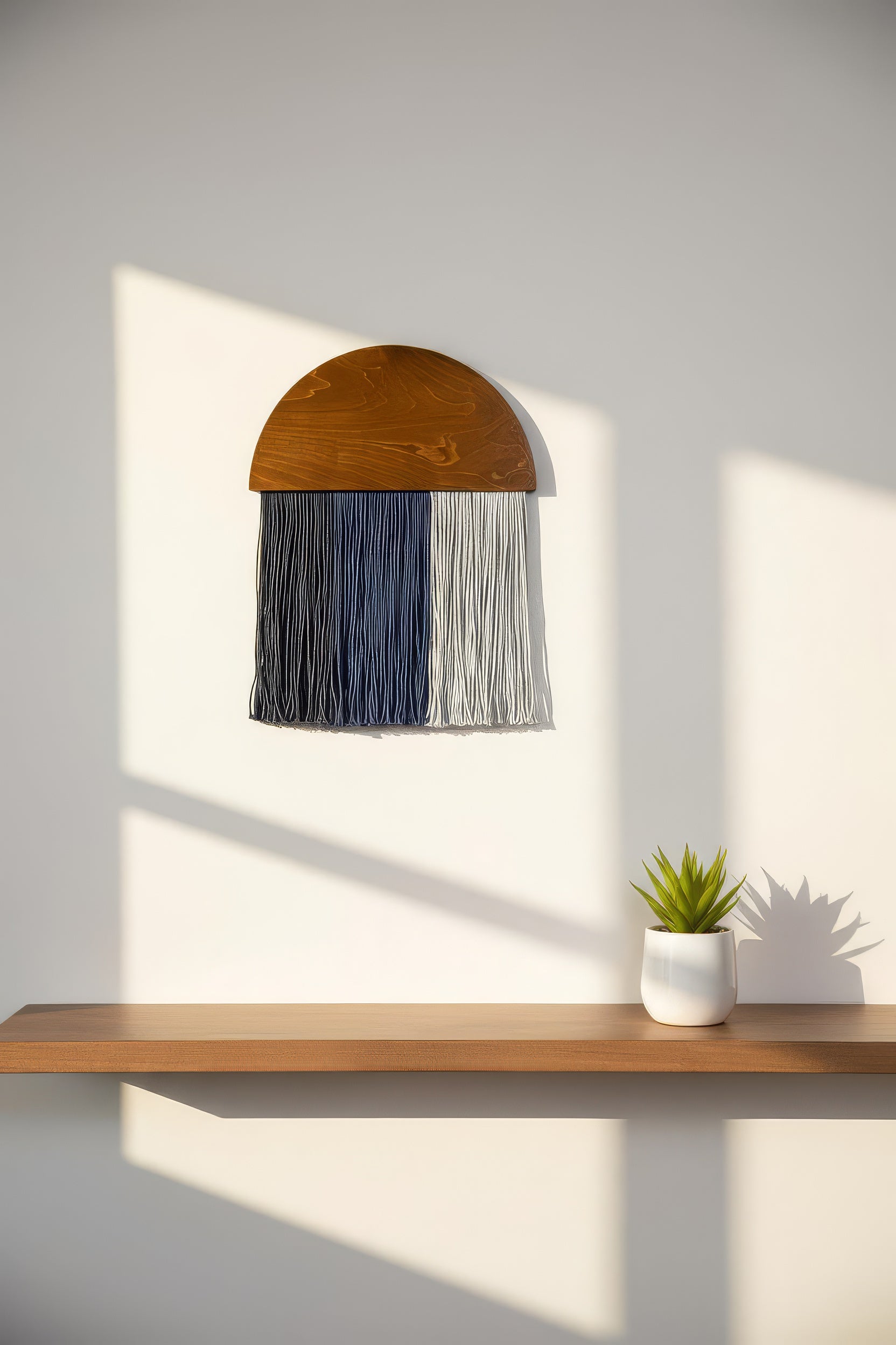 Handmade Macrame Decor - Model Blues